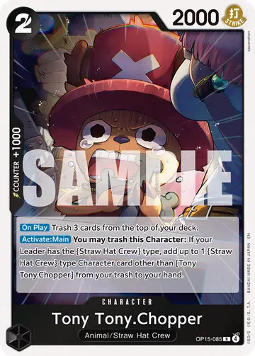 Tony Tony.Chopper – Adventure on Kami’s Island. Beispielbild: Edition, Artwork und Veredelung können abweichen. Maßgeblich sind die Angaben zum ausgewählten Print.