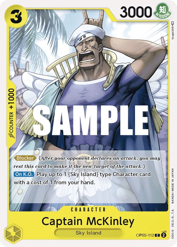 Captain McKinley. Beispielbild: Edition, Artwork und Veredelung können abweichen. Maßgeblich sind die Angaben zum ausgewählten Print.