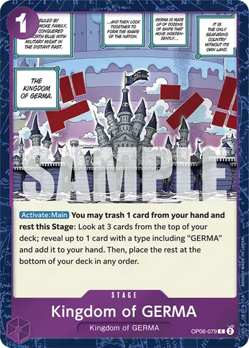 Kingdom of GERMA – The Best. Beispielbild: Edition, Artwork und Veredelung können abweichen. Maßgeblich sind die Angaben zum ausgewählten Print.